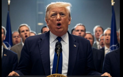 Trump’s Opens Defense Spending Target for NATO…GASPING heard around the world